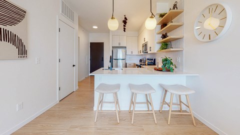 Kitchen  at CityLine Apartments, Minneapolis, MN, 55406
