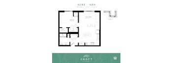 ACRE ADA Floor Plan at Croft at Rosecott, Rosemount, MN 55068