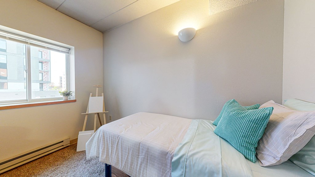 Comfortable Bedroom at Bierman Place, Minneapolis
