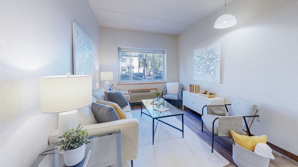 Spacious Living Area at Bierman Place, Minnesota, 55414