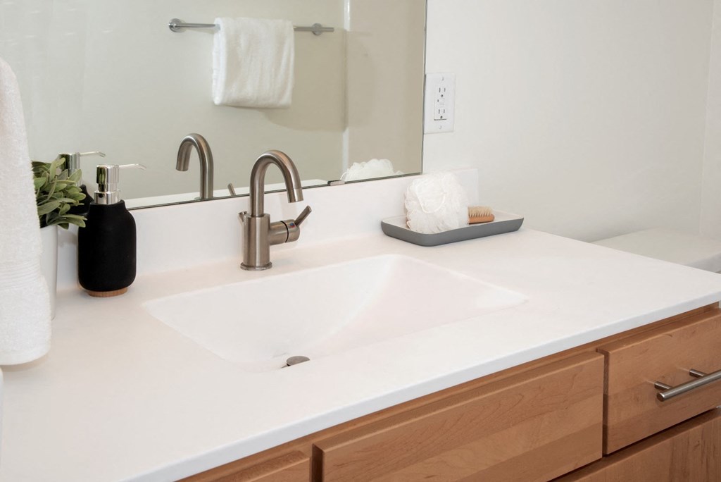 Bathroom at 700 Central Apartments, Minneapolis, MN, 55414