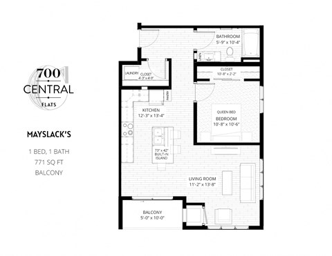 the floor plan of may sacks