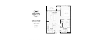 floor plan | the residences at sawmill park