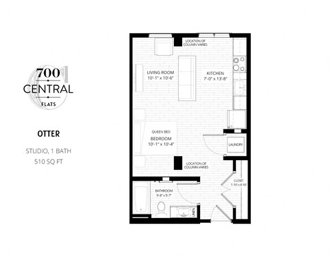 studio floor plan