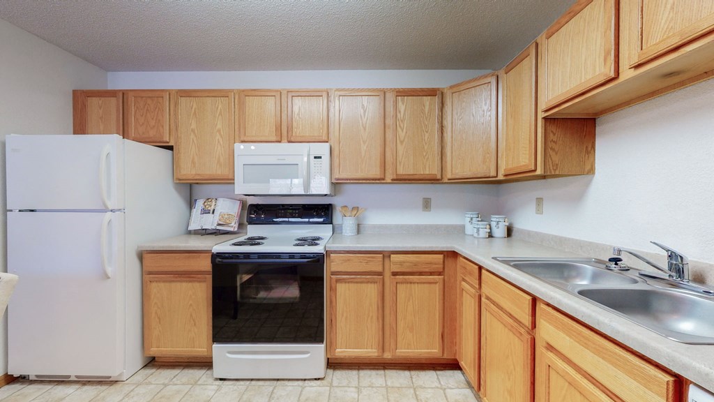 two bedroom, st claire, kitchen