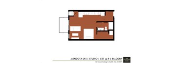 a floor plan of a small house