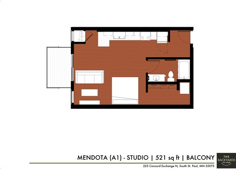 a floor plan of a small house