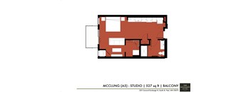 a floor plan of a small house