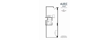 AireMSP_Bell_alcove-448sf Floor planat Aire MSP Apartments, Bloomington, 55425