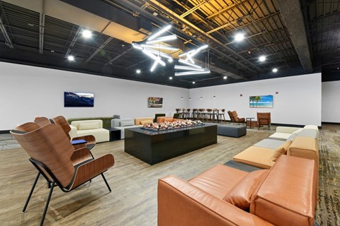 Lounge Area at AIRE MSP Apartments, Bloomington, MN, 55425