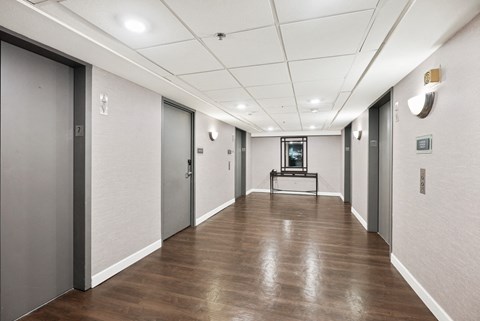 Hallway at Aire MSP Apartments, Bloomington, MN