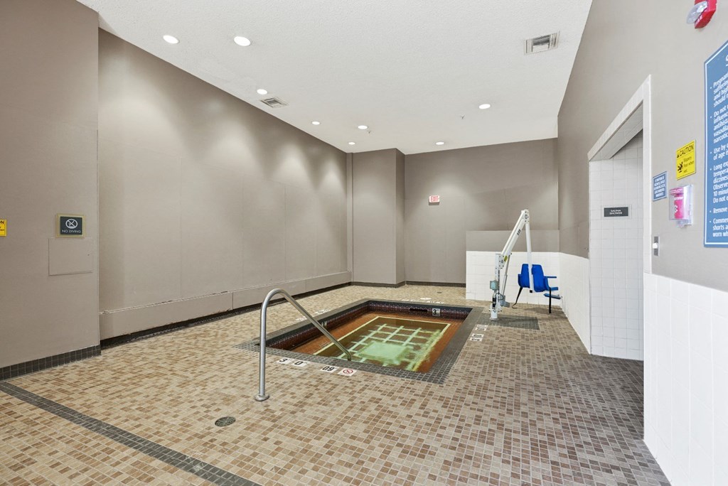 Indoor Hot Tub at Aire MSP Apartments, Bloomington, MN, 55425