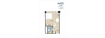Cessna Floor Plan at AIRE MSP Apartments, Bloomington, MN