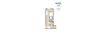 Falcon Floor Plan at AIRE MSP Apartments, Minnesota, 55425