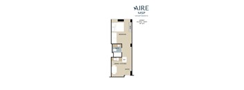 Osprey Floor Plan at AIRE MSP Apartments, Bloomington, Minnesota
