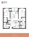 Aran 2 Beds | 2 Baths | 1,053 Sq.Ft. Aran 2 Beds | 2 Baths | 1,053 Sq.Ft. at Rya at RF64, Richfield, 55423