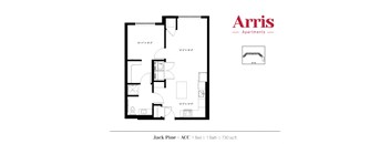 JackPine-ACC Floor Plan at Arris Apartments - Opening August!, Minnesota, 55044