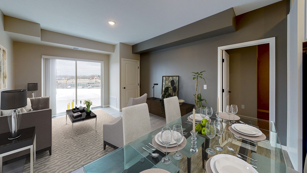 Living Room at Arris Apartments - Now Open!, Lakeville, Minnesota