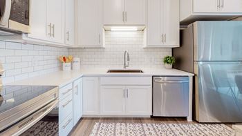 Kitchen With Inbuilt Wash Basin at Arris Apartments - Now Open!, Lakeville