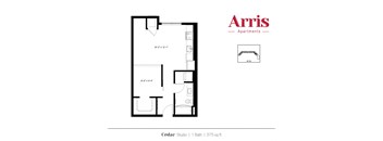 Cedar Floor Plan at Arris Apartments - Opening August!, Lakeville, MN