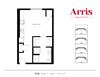 Oak Floor Plan Oak Floor Plan at Arris Apartments - Opening August!, Minnesota, 55044
