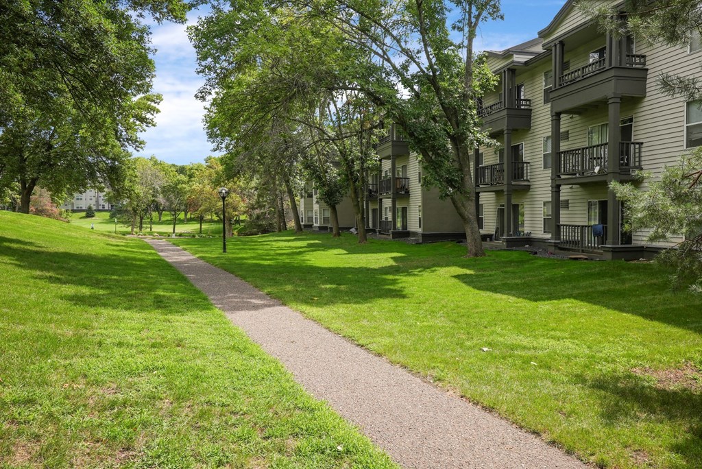 Walking Trail at Audenn Apartments, Bloomington
