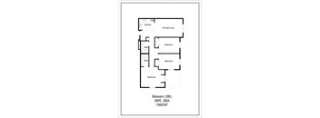 a floor plan of a house at Briarcliff Apartments, a 55+ Community, Mahtomedi, 55115