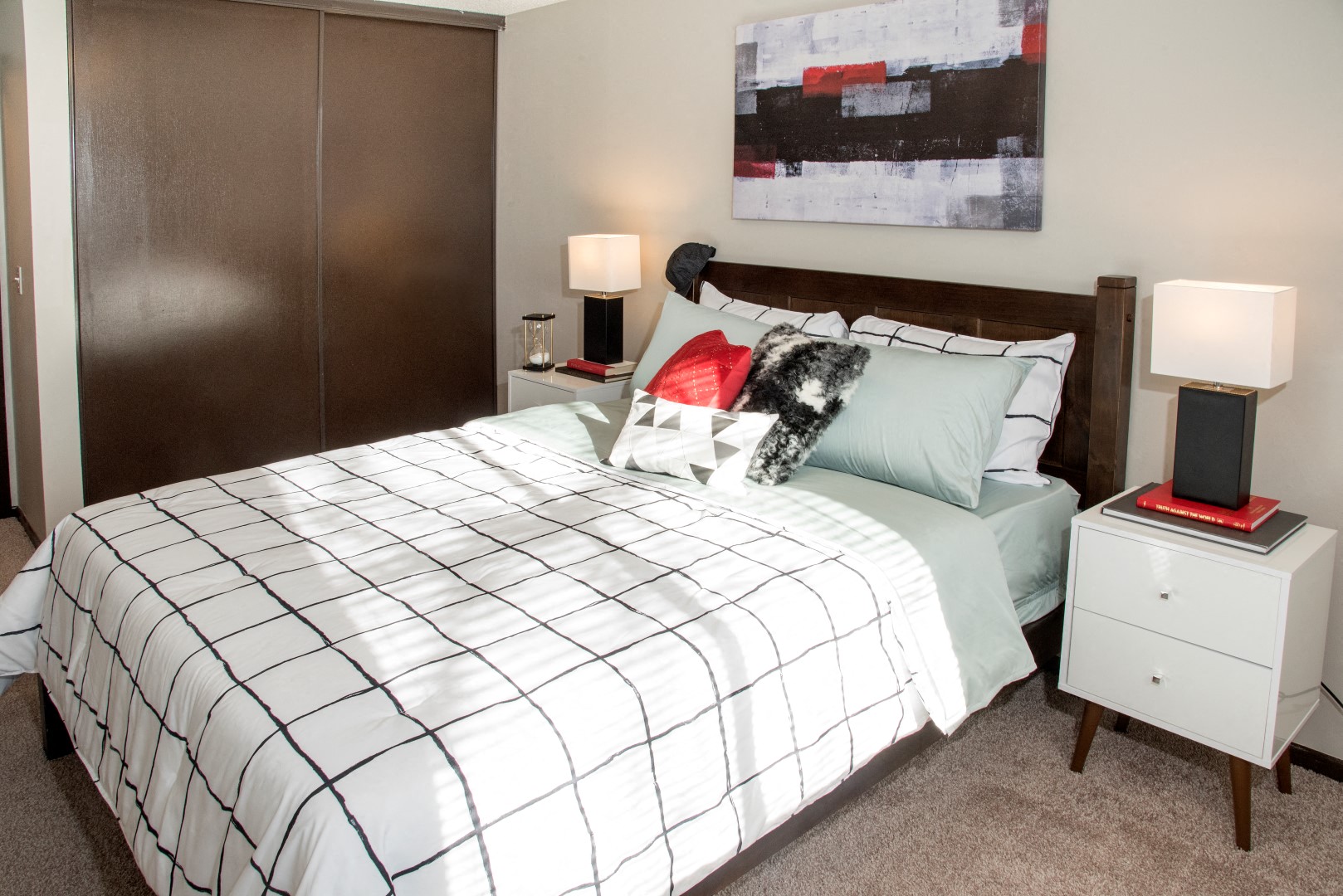 Well Appointed Bedroom at Eagan Place, Minnesota, 55123