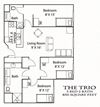 Trio Floorplan Trio Floorplan Bierman Place Apartments in Minneapolis, MN_Trio