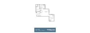 The Park Floor Plan at Bierman Place, Minneapolis, 55414