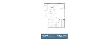 The View Floor Plan at Bierman Place, Minneapolis, MN, 55414