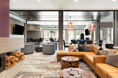 Birdtown Flats Modern Lobby