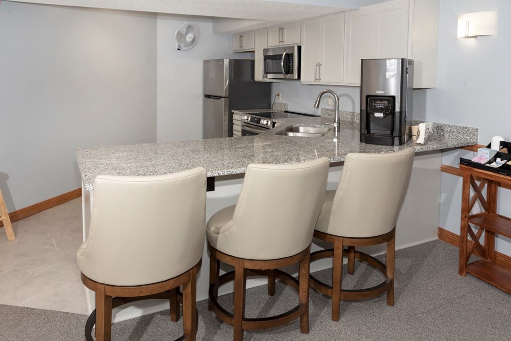 Gourmet Kitchen at Briarcliff Apartments, a 55+ Community, Mahtomedi
