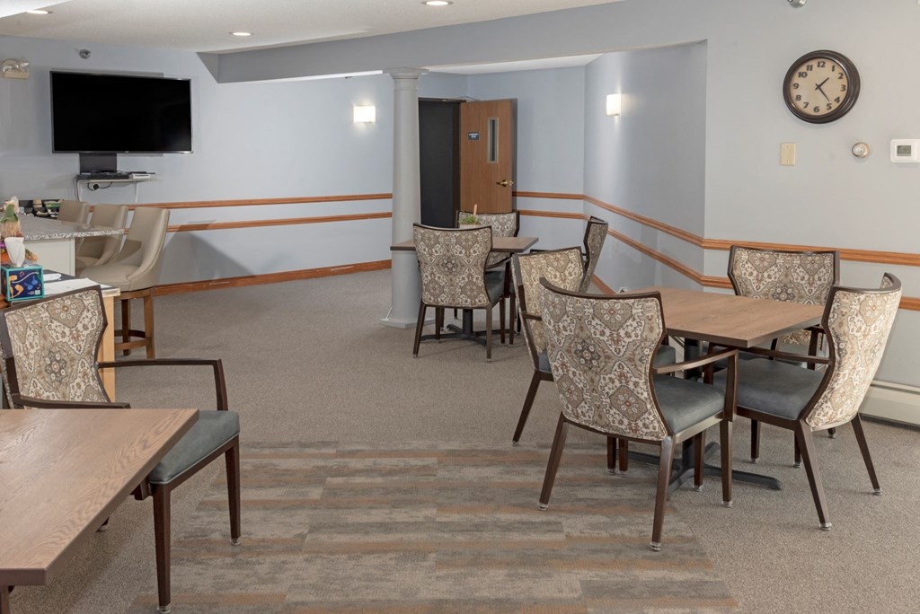 Recreational Room at Briarcliff Apartments, a 55+ Community, Mahtomedi, 55115