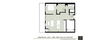 a floor plan of a small house
