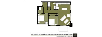 floor plan of the second level of the house