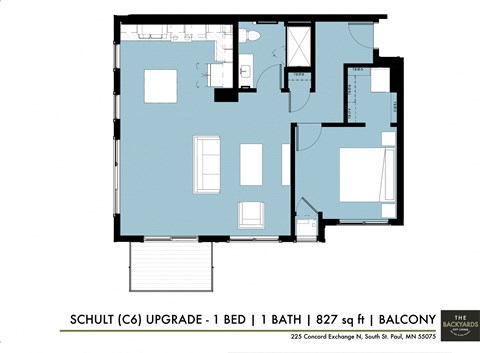 floor plan of the second floor of the house