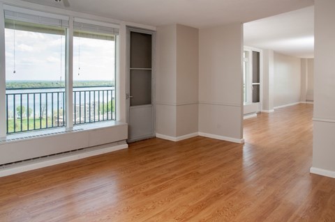 Wood Inspired Plank Flooring at Calhoun Towers, Minnesota, 55416