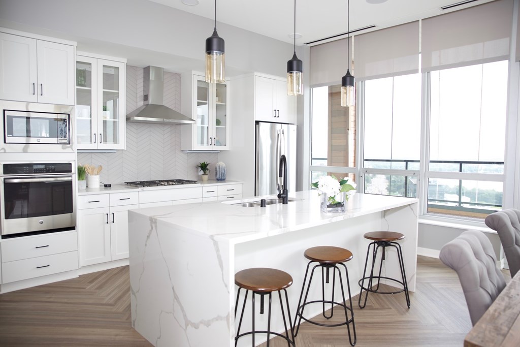 Kitchens With Ample Storage at Calhoun Towers, Minneapolis, MN, 55416