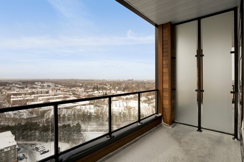 Balcony View at Calhoun Towers, Minneapolis, 55416