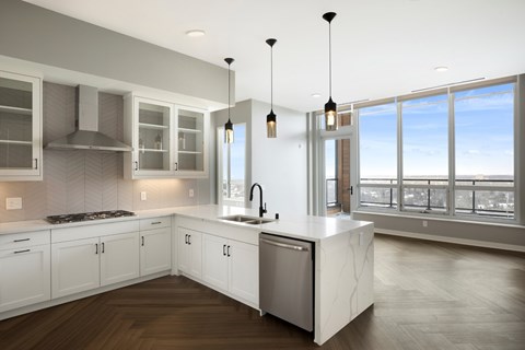 Refrigerator And Kitchen Appliances at Calhoun Towers, Minnesota, 55416