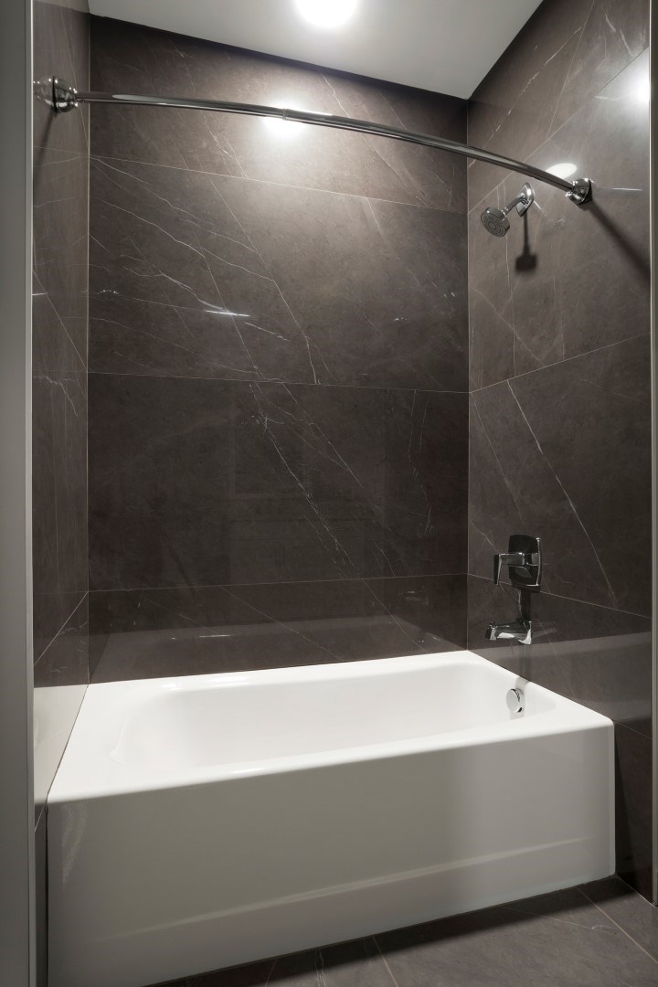 Bathroom Shower at Calhoun Towers, Minnesota, 55416