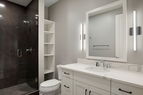 Bathroom Accessories at Calhoun Towers, Minneapolis, Minnesota