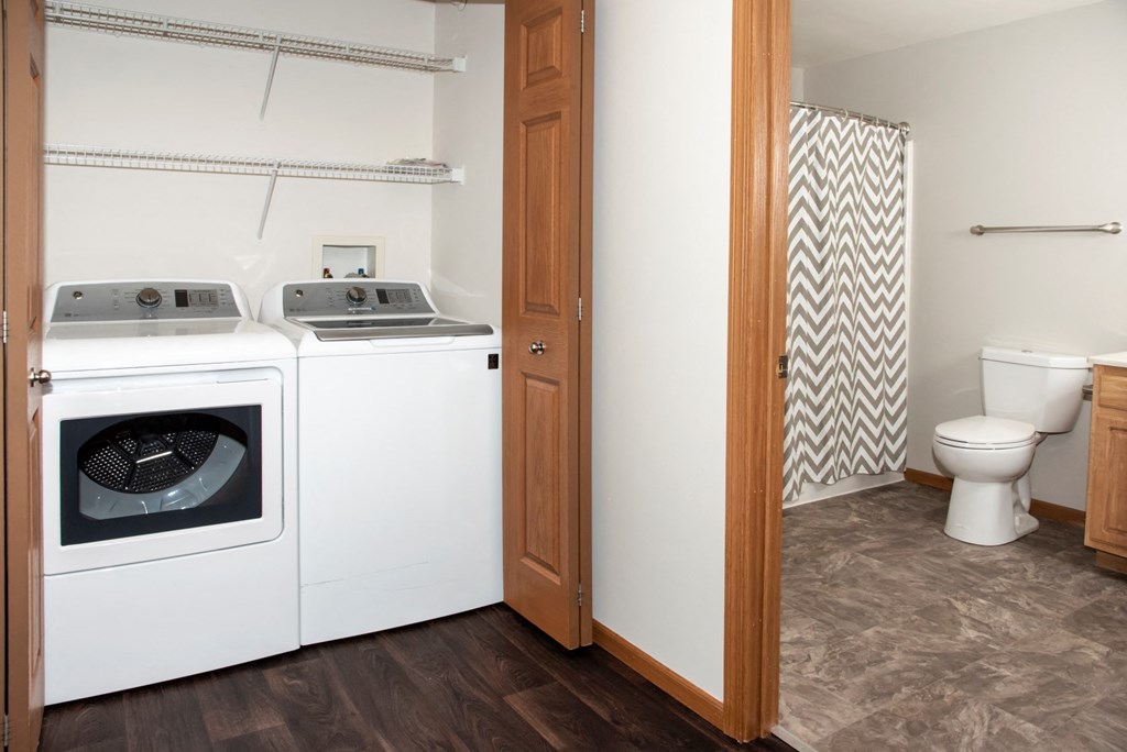 full size washer and dryer