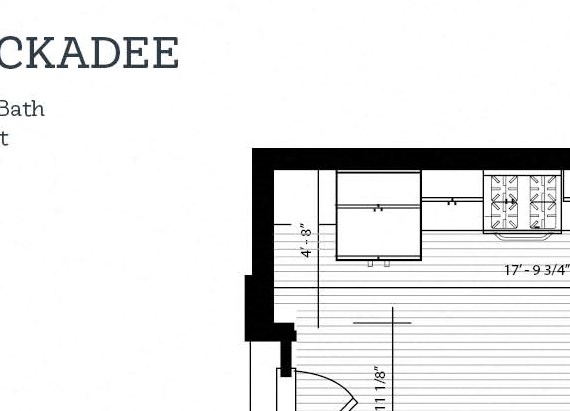 Chickadee Floor Plan Chickadee Floor Plan at Birdtown Flats, Robbinsdale, MN