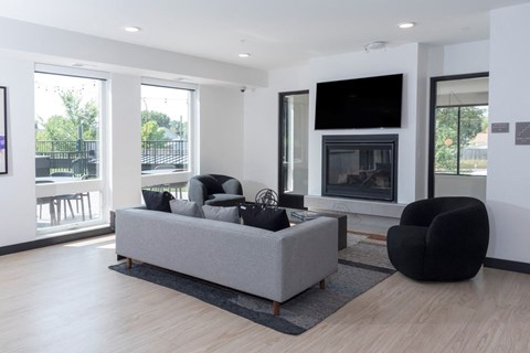 Community Room at CityLine Apartments, Minnesota