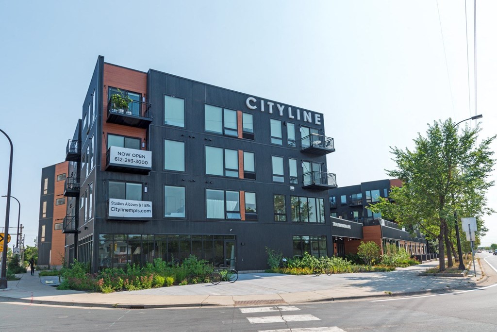 Elegant Exterior View at CityLine Apartments, Minnesota, 55406
