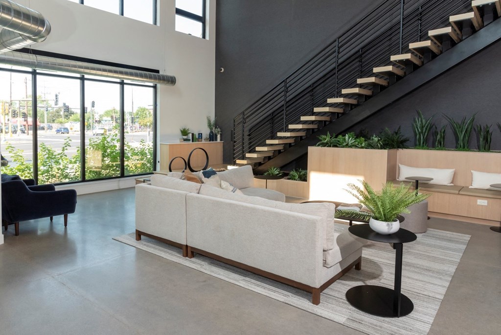 Spacious Lobby at CityLine Apartments, Minneapolis, MN, 55406