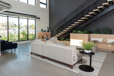 Spacious Lobby at CityLine Apartments, Minneapolis, MN, 55406