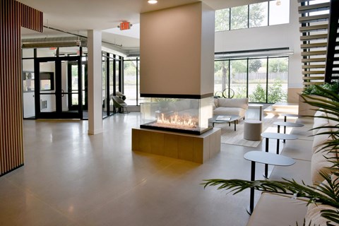 Lobby at CityLine Apartments, Minnesota, 55406